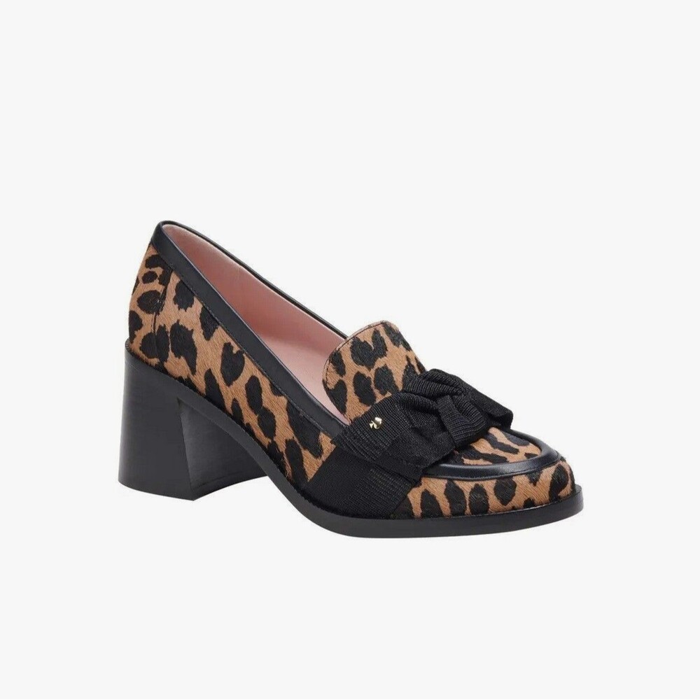 Kate Spade New York Womens 6 B Modern Leopard Leandra High Heels NIB RO0